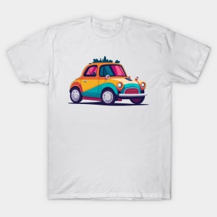 Colorful Car T-Shirt